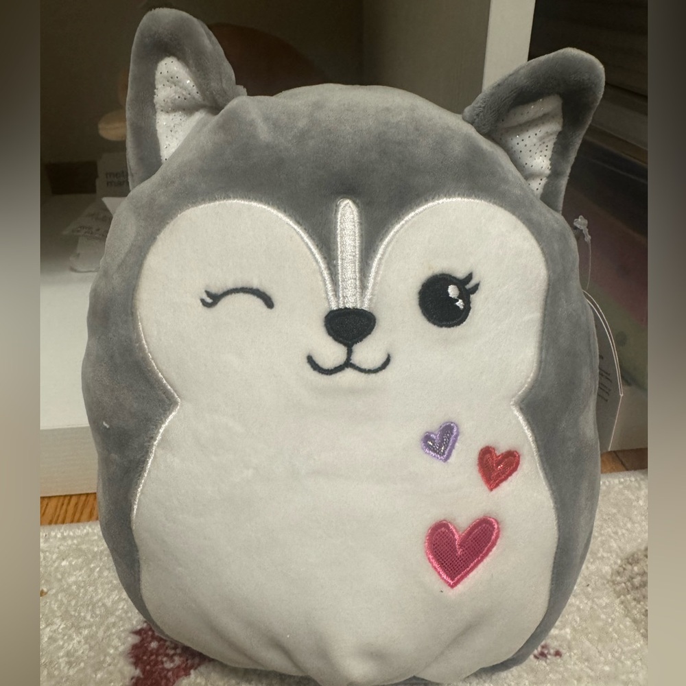 Squishmallows KellyToy Heidi with Heart Accents